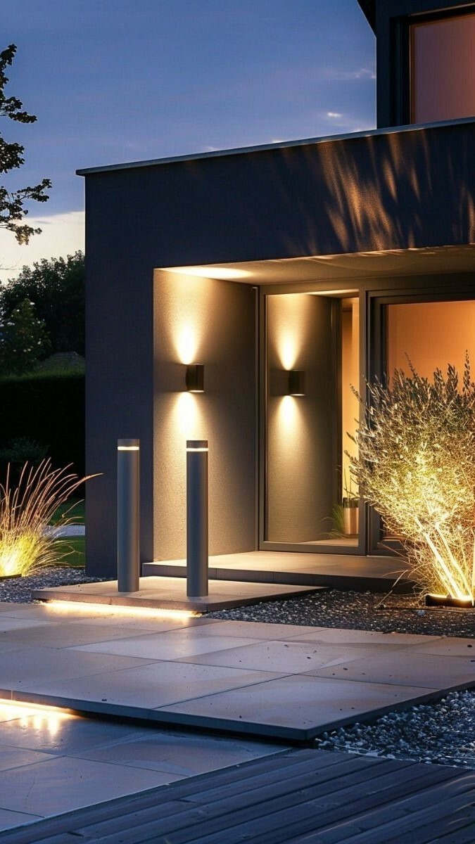 уличное освещение, садово-парковые светильники, фасадные светильники, уличная подсветка в Челябинске